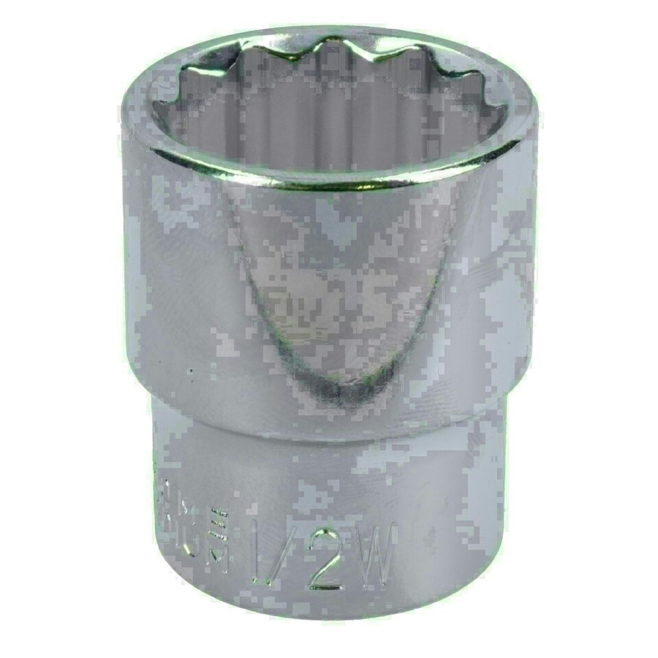 image 1 of 1/2 WW Whitworth BSW Shallow British Socket 12 Sided Bi-hex 1/2in Drive