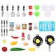 image 4 of My Little Chef Kitchen Play Set – 30 Accessories | Light & Sound Features (Red)