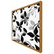 image 4 of Black & white floral (Picture Frame) Brown | L