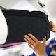image 10 of Flight Knight Lightweight 4 Wheel 800D Soft Case Quilted Suitcase Cabin Carry On Hand Luggage Approved for easyJet & BA Maximum Size Overhead Carry On Blue | Navy | Cabin Bag