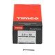 image 3 of Timco - Drywall Timber Stud Plasterboard Screws - PH - Bugle - Coarse Thread - Grey (Size 3.5 x 50 - 1000 Pieces)
