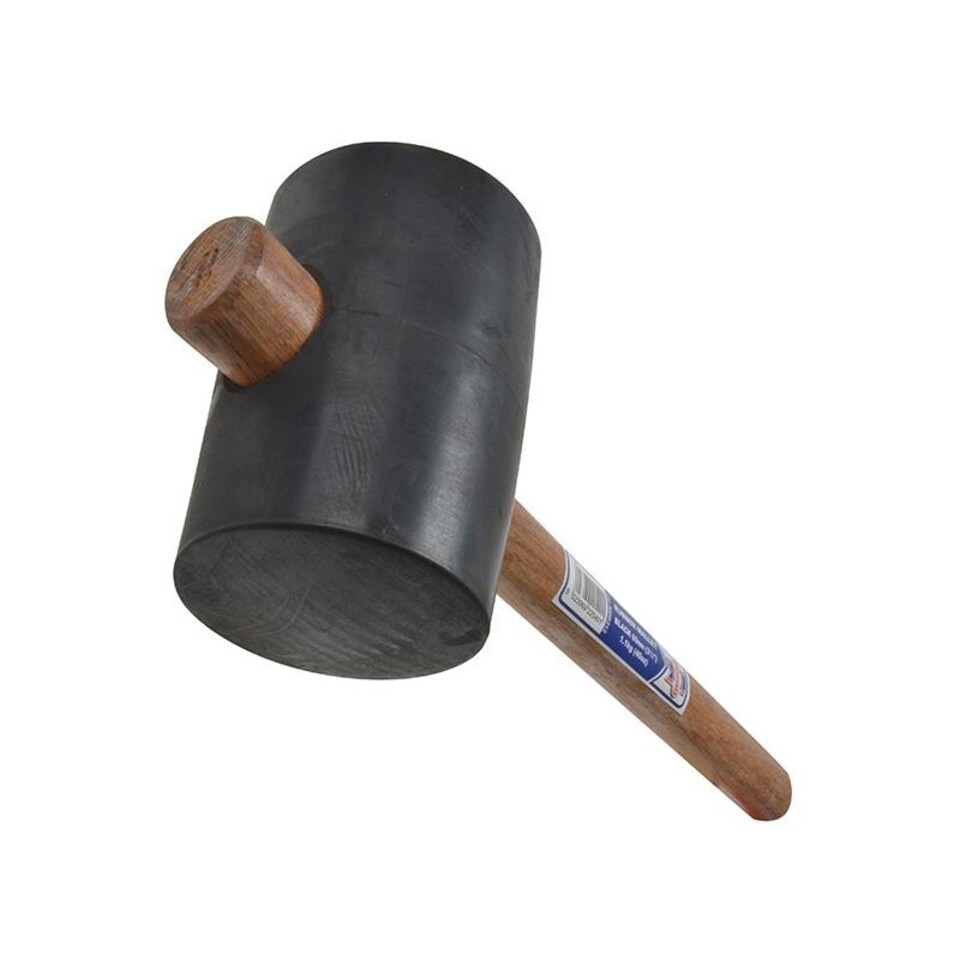 Faithfull Rubber Mallet - Black - 89 mm (3.1/2in)