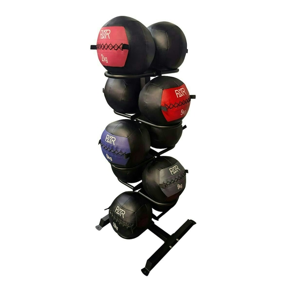 image 1 of Freestanding Wall Ball Rack / Medicine Ball Stand