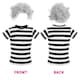 image 5 of Grandma Burglar Costume - Short Sleeve Top, Walking Stick & Accessories Black | L