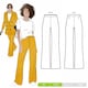 image 1 of Style Arc Mckenzie Pants Paper Sewing Pattern – Women’s Trousers, UK Sizes 4–16, Intermediate