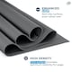 image 2 of Studio Pro Yoga Mat - 4.5mm Black