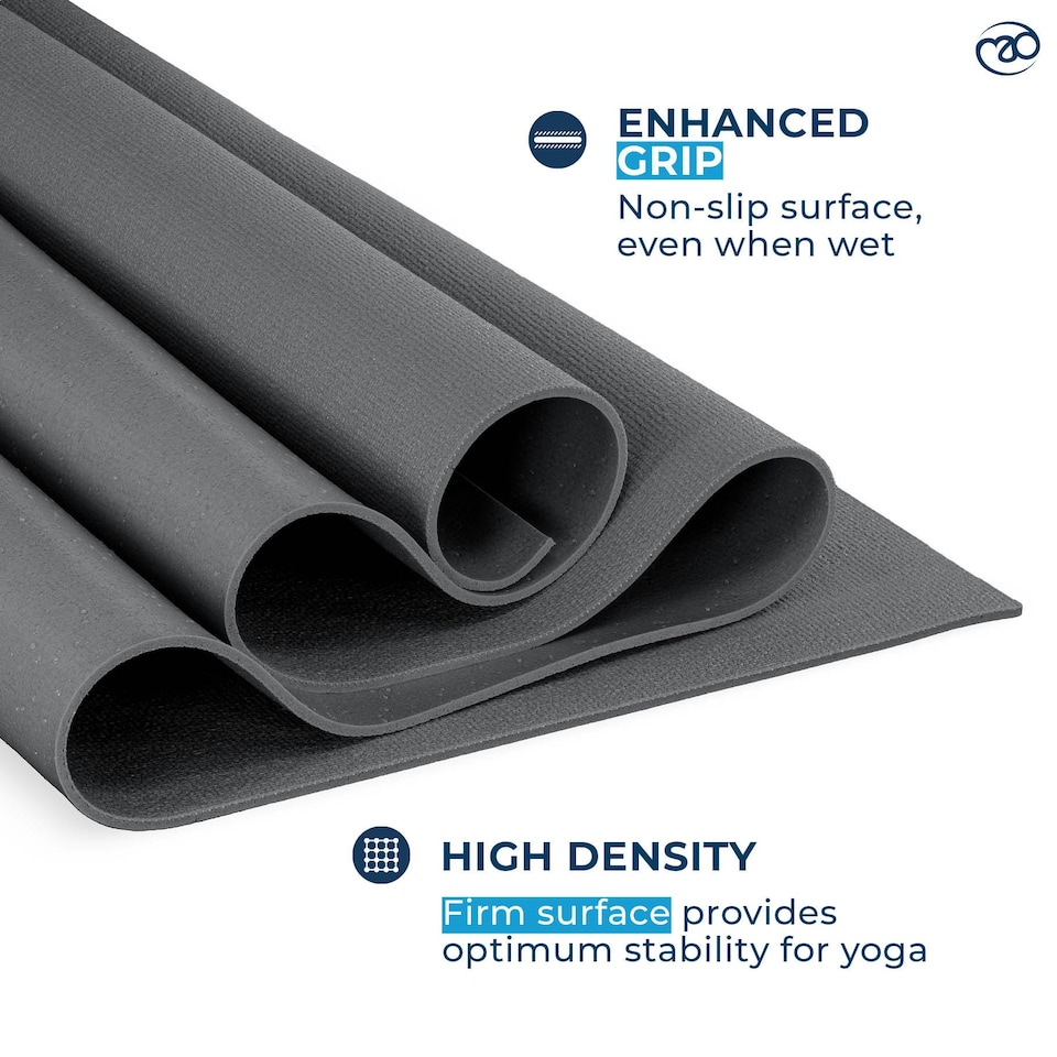 image 1 of Studio Pro Yoga Mat - 4.5mm Black