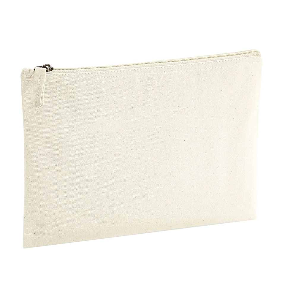 Westford Mill EarthAware Organic Accessory Bag - Natural - M (UTBC5436)
