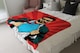 image 4 of Strong Businessman in glasses in comic style. Success concept Designer Blanket | Multi