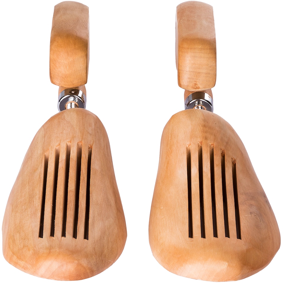 image 1 of Shoe Stretcher 3 Pairs - made of lotus wood, for womens and mens shoes | Brown | brown | 46-48 | 3