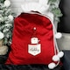 image 2 of Personalised Gonk Family Red Christmas Sack - Boy