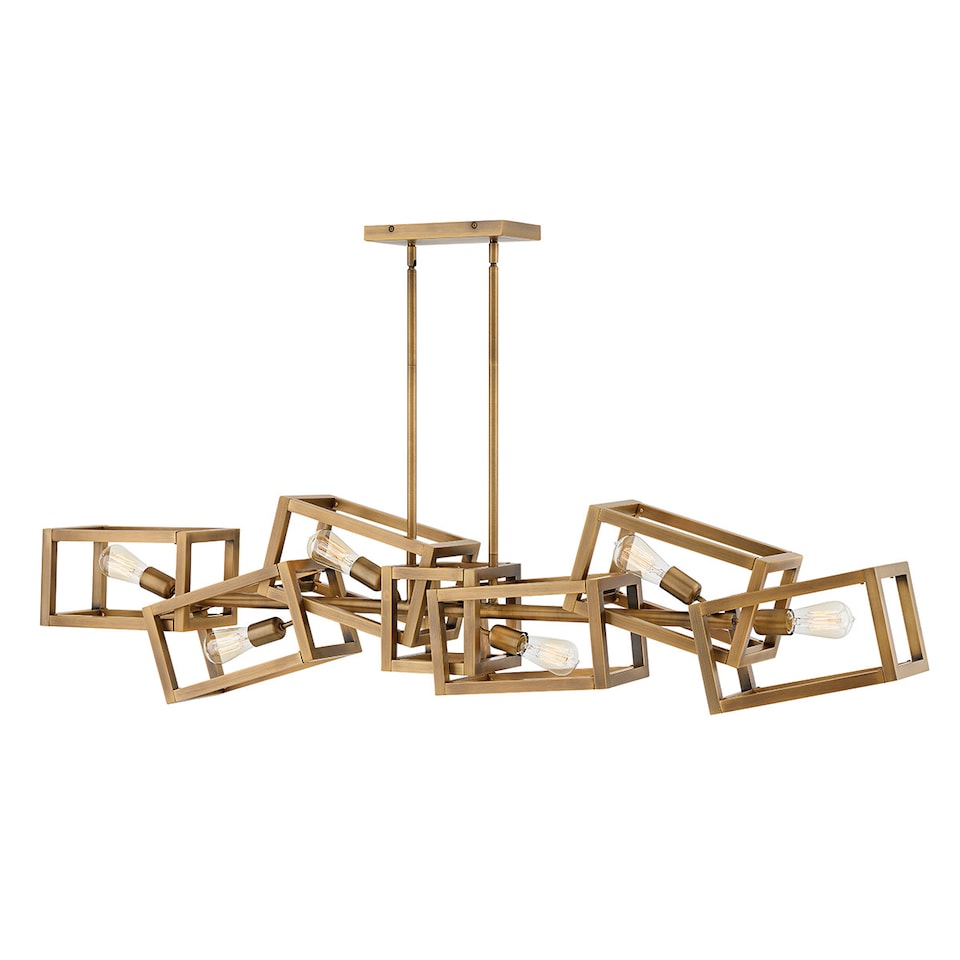 image 1 of Hinkley Fredrick Ramond Ensemble 6 Light Pendant Brushed Bronze