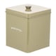 image 3 of Biscuit Tin: 14.5cm x 14.5cm x 17cm Artisan Street Biscuit Storage Canister, Green