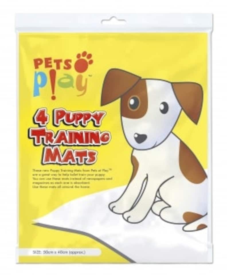 image 1 of Puppy Training Mats 4 Pack