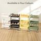 image 8 of Vonhaus Storage Trolley 3 Tier Bathroom & Kitchen Storage