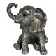 image 3 of Leonardo Reflections Silver Sitting Elephant Calf Figurine