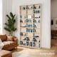 image 7 of CD Shelf Unit Christel - 27 compartments for up to 1080 CDs | Cream | beech | 102 x 23,50 x 180 cm | 1