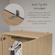 image 4 of Vida Designs Riano 2 Door 2 Drawer Wardrobe With Shelf & Clothes Rail, Pine