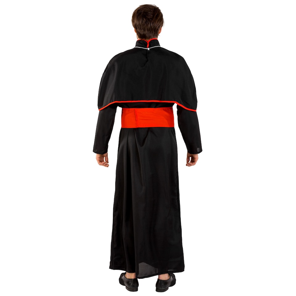 image 1 of Mens Cardinal Giovanni Costume | Black | black | L | 1