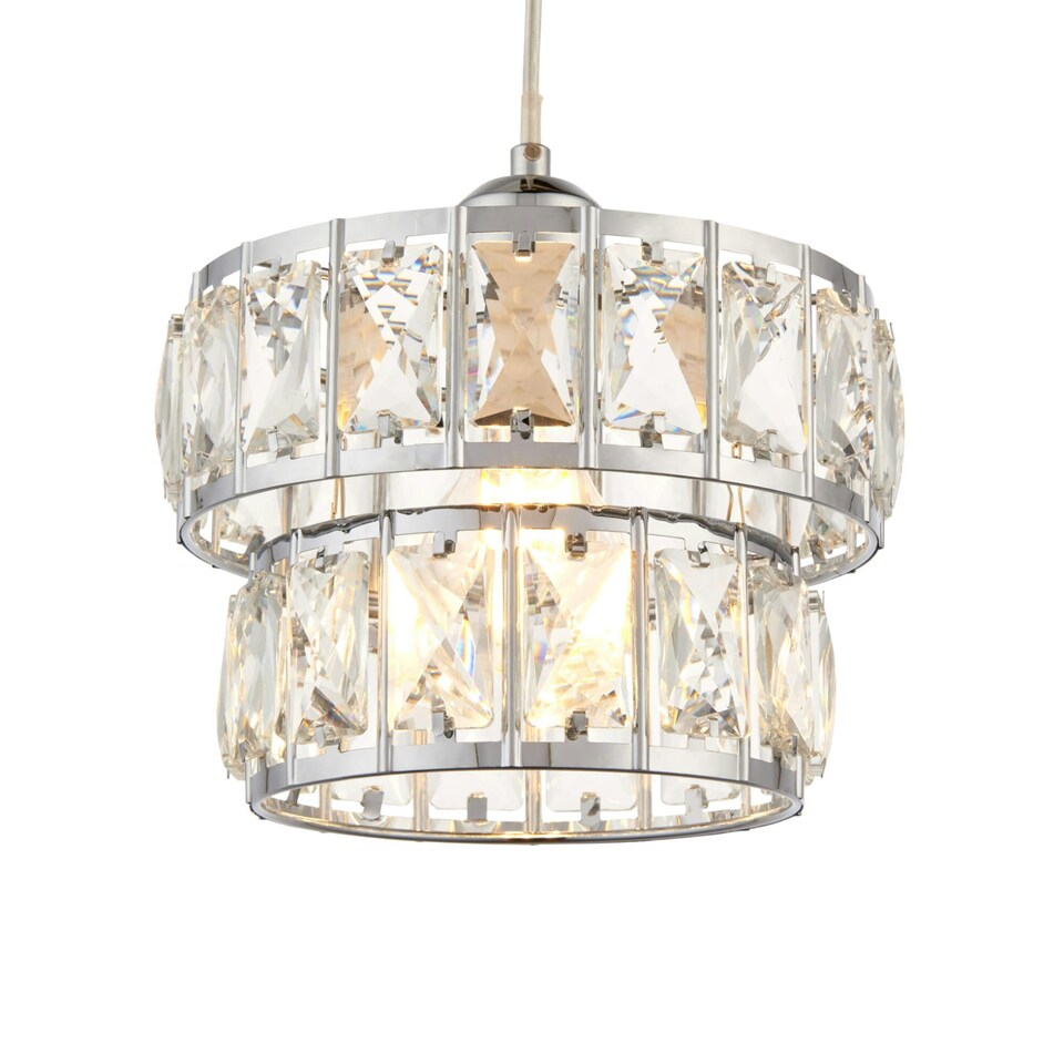 image 1 of Darla Clear Ceiling Pendant Shade
