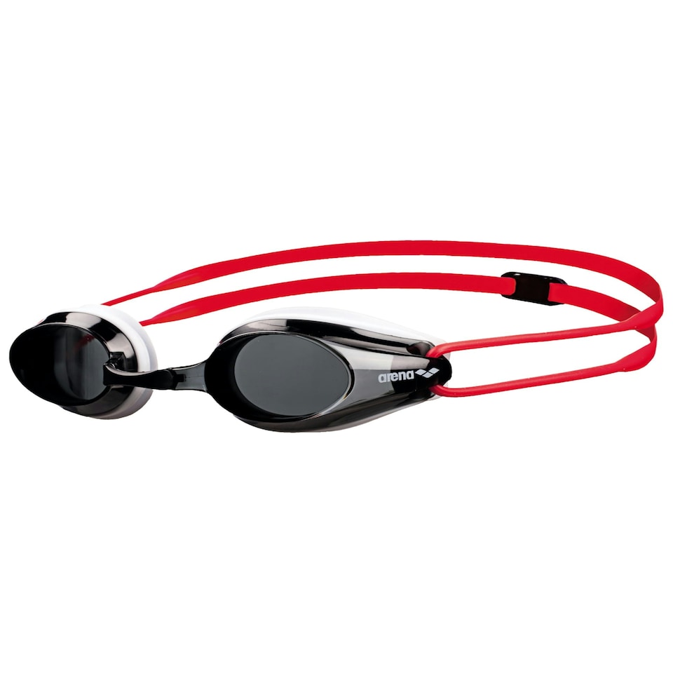 ARENA SWIM GOGGLES TRACKS JUNIOR - SMOKE/WHITE/RED - Cartasport - ASGTJ3