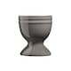 image 4 of Cooks Professional 4 Piece Egg Cup Set - Dishwasher Safe Stoneware | Grey | Grey | 4