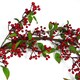 image 2 of 150cm Large Luxury Christmas Natural Look Red Berry Floristry Garland