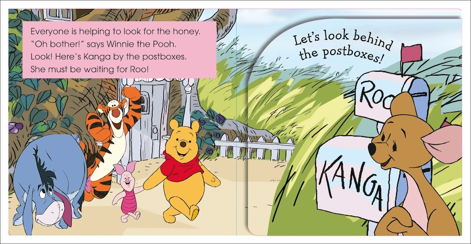 image 1 of Winnie The Pooh Pop Up Peak-a-boo