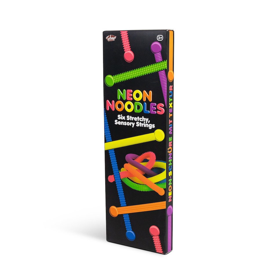 image 1 of Scrunchems Neon Noodles – Soft Stretchy Toy for Kids