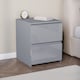 image 4 of Vida Designs Glinton 3 Piece FSC Certified Bedroom Set (2 Drawer Bedside Chest, 6 Drawer Chest, 2 Door 2 Drawer Wardrobe), Grey | Grey | Grey | L | 3