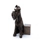 image 3 of Schnauzer Plant Pot Feet - Set of 3 - L7 x W8 x H1 cm Grey