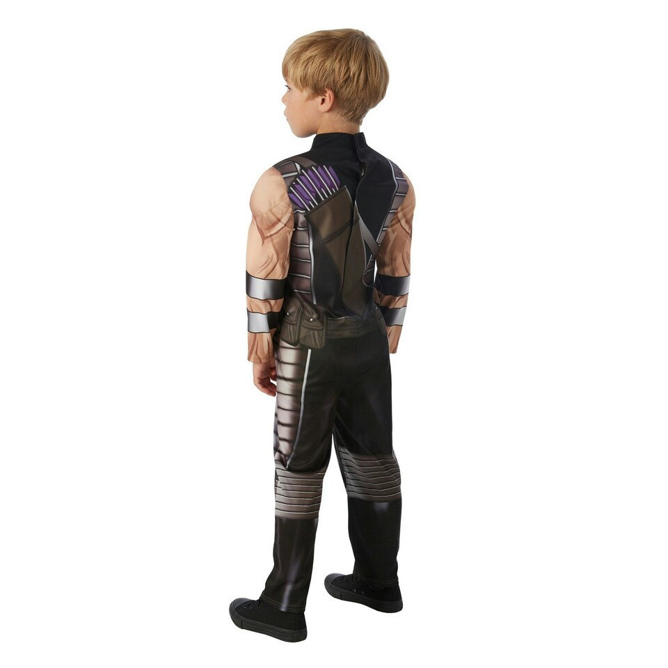image 1 of Hawkeye Childrens/Kids Costume - Black/Brown - 3-4 Years 3