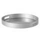 image 1 of Argon Tableware Round Serving Tray - 33cm - Silver Grey