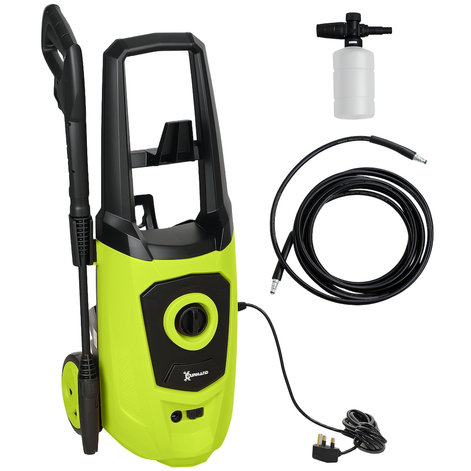 image 1 of DURHAND High-Performance Power Washer 1800W, 150 Bar, 510 L h Green