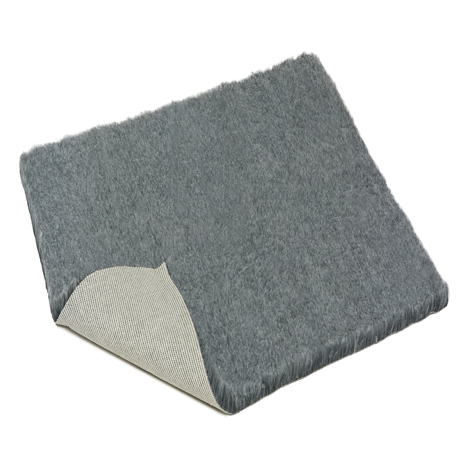 Vetbed British Wool Blend Charcoal 100cm x 75cm
