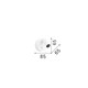 image 2 of Elf Reading Wall Light White, Gold 1x LED 220lm 3000K Dimmable