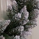 image 8 of 60cm Snow Tip Christmas Wreath with 160 Bullet Tips