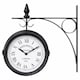 image 1 of Double Sided Paddington Station Outdoor Garden Wall Clock