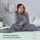 image 5 of Silentnight Wellbeing Collection 9Kg Weighted Blanket - Adult | Grey