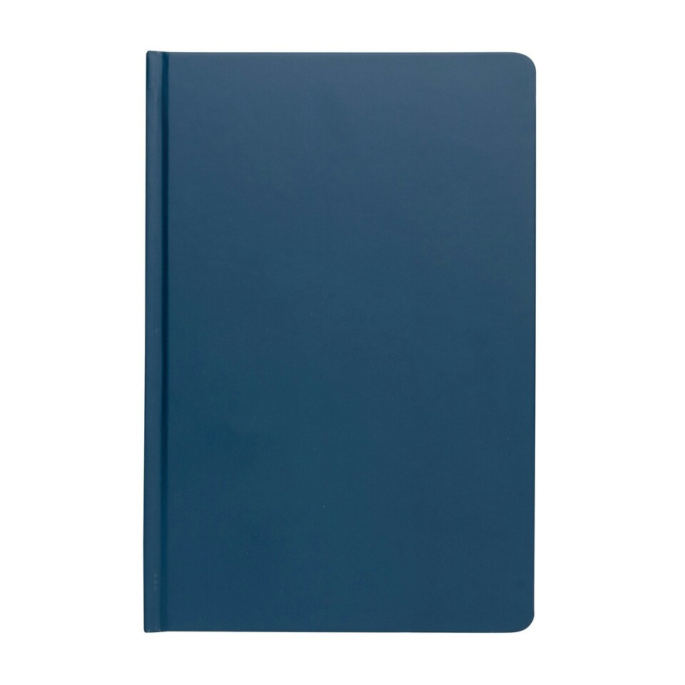 image 1 of Impact Hard Cover Stone Paper A5 Notebook - Blue - One Size