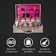 image 3 of Dawn Till Dusk Make Up Large Storage Vanity Case Set 80pc - Rose Gold