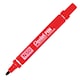 image 2 of Pentel N50 Permanent Markers Red Broad Bullet Tip Pack 12