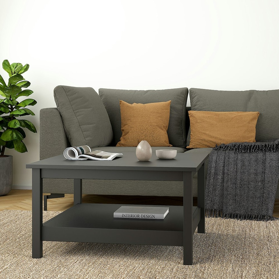 image 1 of Madrid Coffee Table in Matt Black