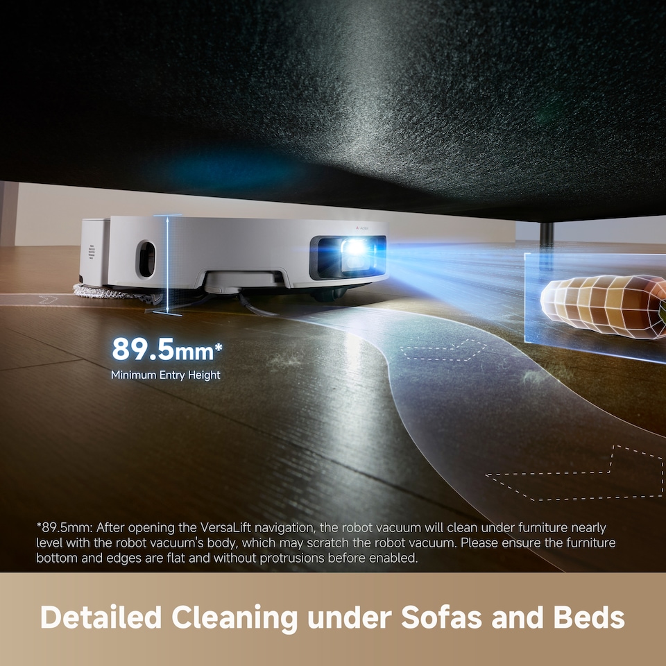 image 1 of Dreame L50s Pro Ultra Black smart robot vacuum