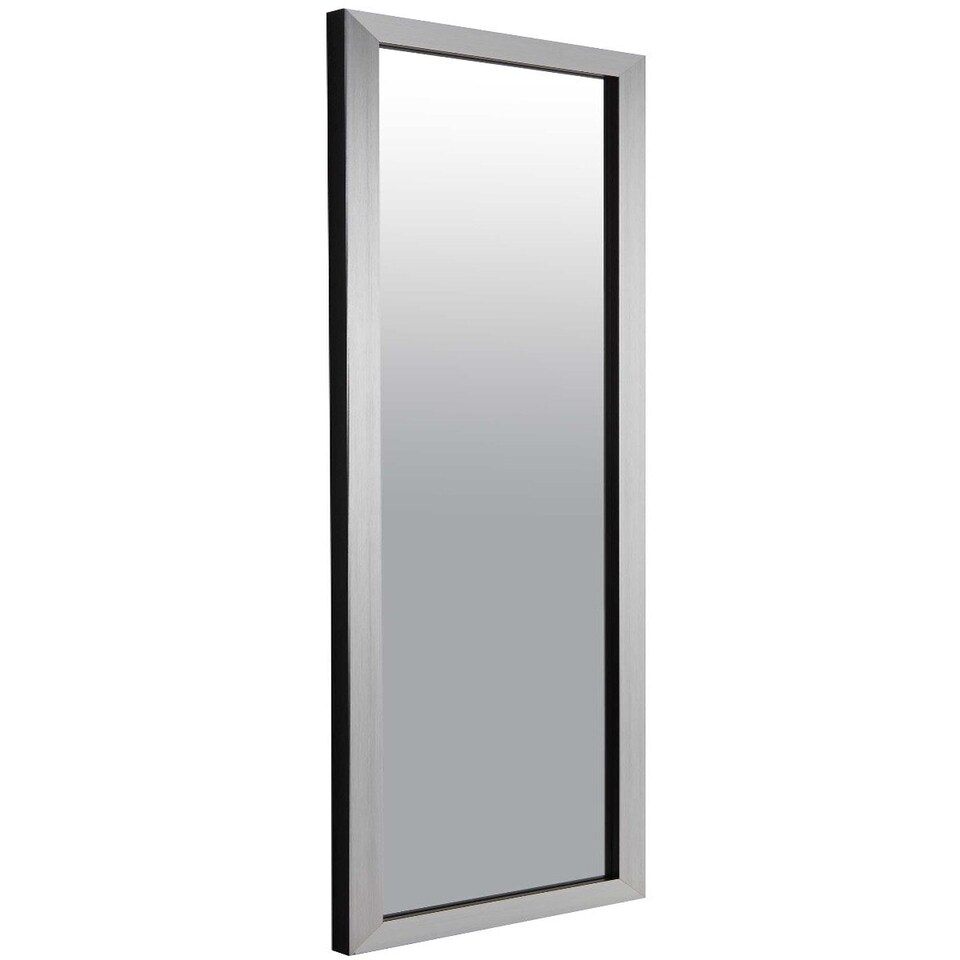 image 1 of Mackenzie Silver Elegant Modern Dress Mirror 130 x 38 CM | Silver