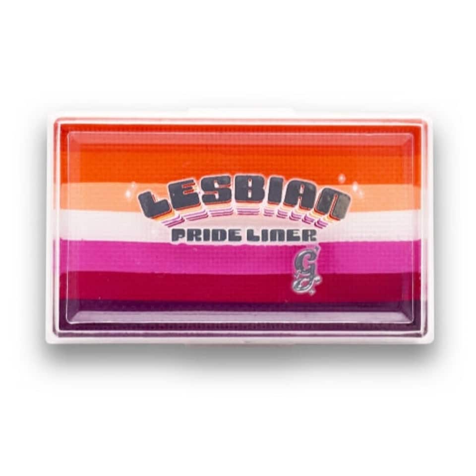 image 1 of Pride Liner - Lesbian - Glisten Cosmetics Multi
