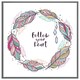 image 4 of Follow your heart (Picutre Frame) White | M
