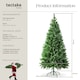image 6 of Christmas Tree - artificial Christmas tree with injection-moulded needles and bendable branches | Green | green | 1