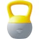 image 1 of SPORTNOW Soft Kettlebell, 4/6/8/10/12kg Kettle Bell with Non-Slip Handle for Home Gym Weight Lifting and Strength Training, Yellow and Grey | Yellow | 8
