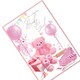 image 2 of Simon Elvin You Have A Beautiful Baby Girl Birthday Card (Pack of 6) - White/Pink - One Size Multi | One Size
